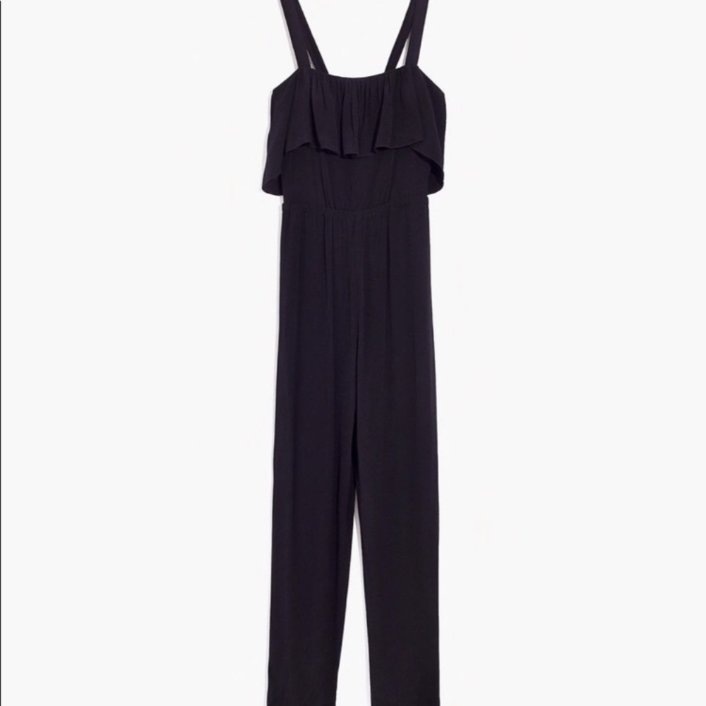 NWOT Madewell Ruffle Jumpsuit - Picture 3 of 5